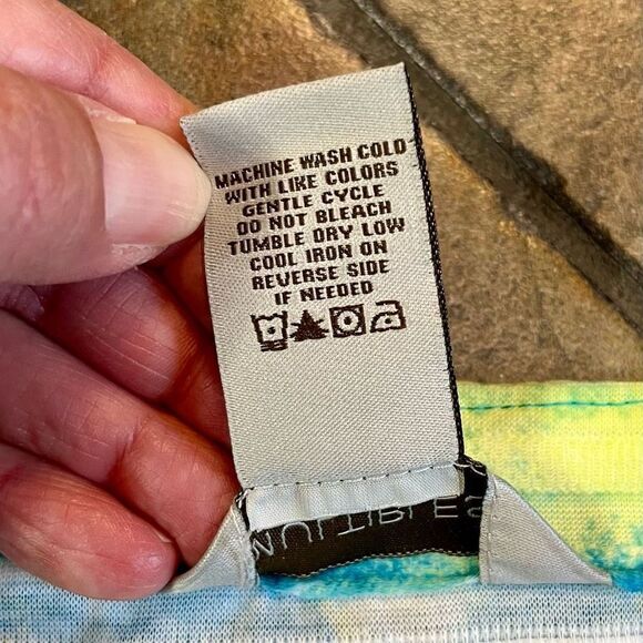 NWT Multiples Missy Seaside Multicolor Layered Floral 3/4 Sleeve Blouse XS - Picture 10 of 12